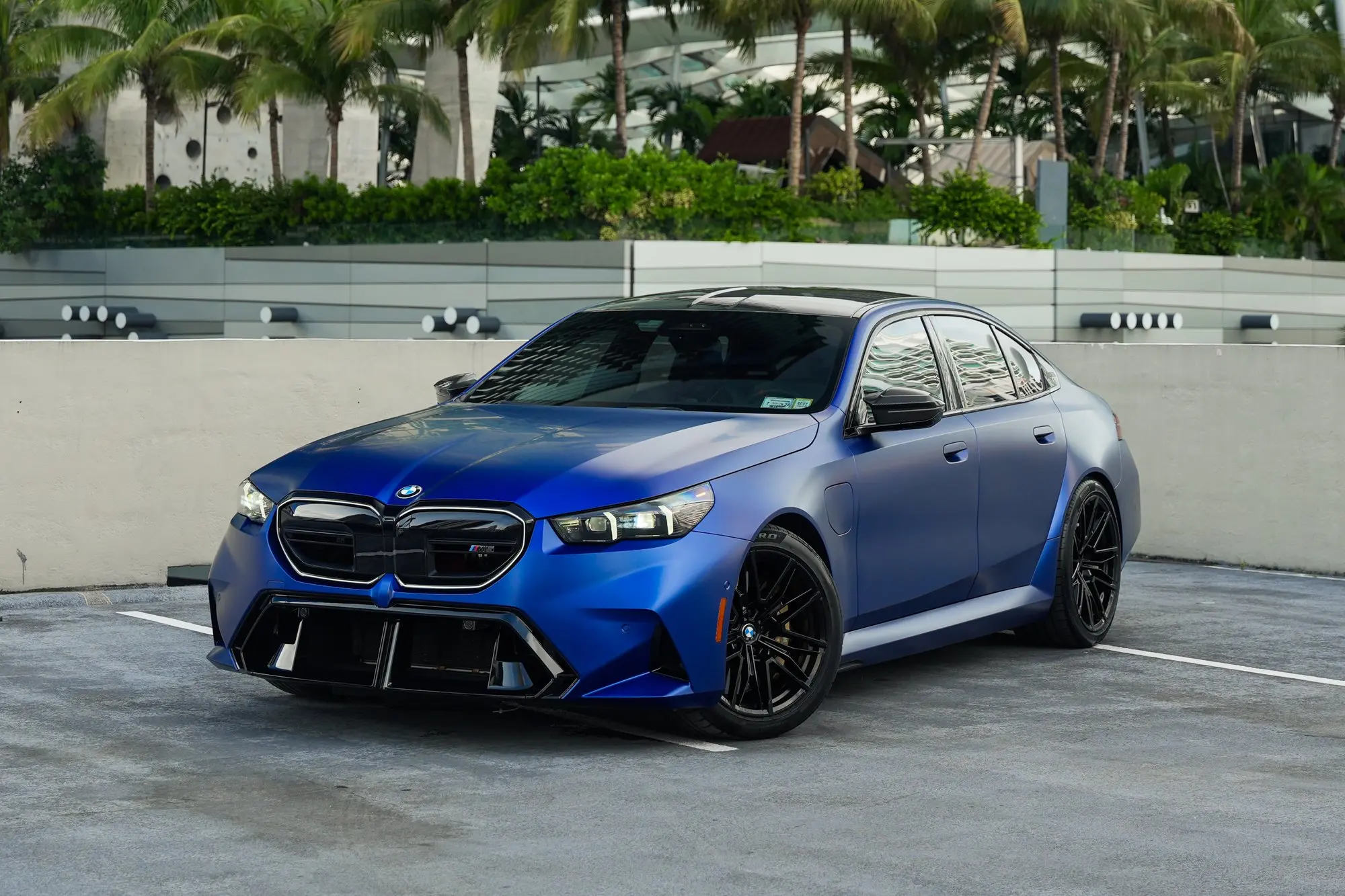 2025 BMW M5 Competition in Satin Blue